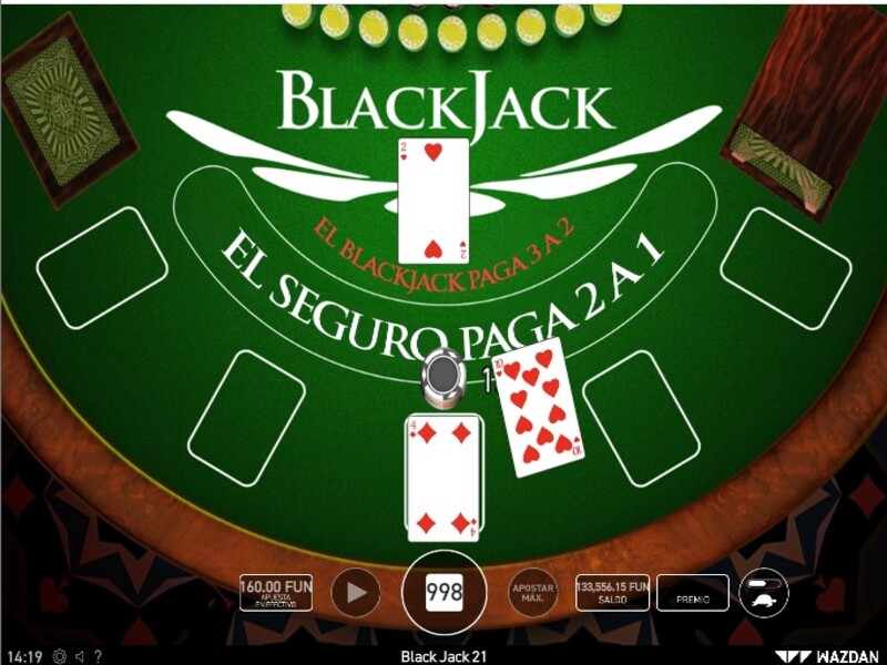 Descarga LeoVegas y juega al blackjack